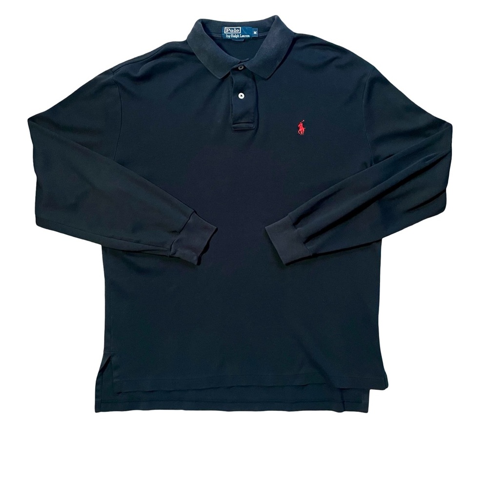 Polo Ralph Lauren Men’s Classic Long Sleeve Polo Shirt Red Pony